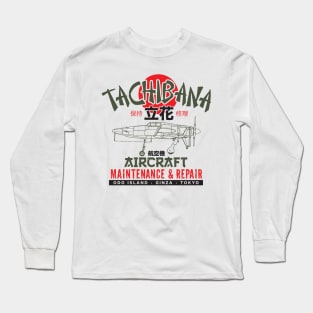Tachibana Aircraft Maintenance and Repair Long Sleeve T-Shirt